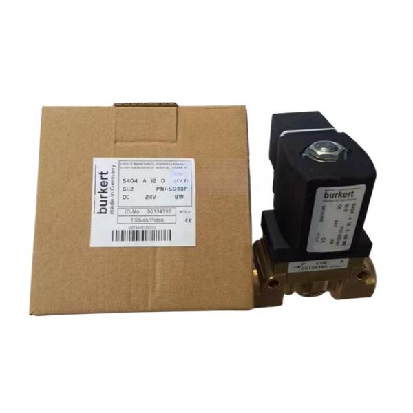 Quality Brass Body Burkert Solenoid Valve 00308503 DC24V 8W G3/4 2/2 Normally Closed 20 Flow Hole 5404 Type  1-32 Bar wholesale