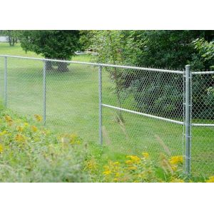 8 Ft Galvanized PVC Coated Cyclone Wire Mesh Chain Link Fence Roll For