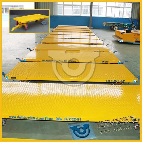 tow trailer for assembly line