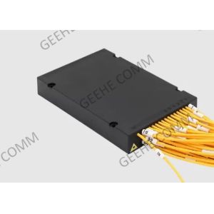 1×32 PLC Fiber Optic Cable Splitter Plastic ABS Box Package 2.0mm FC UPC