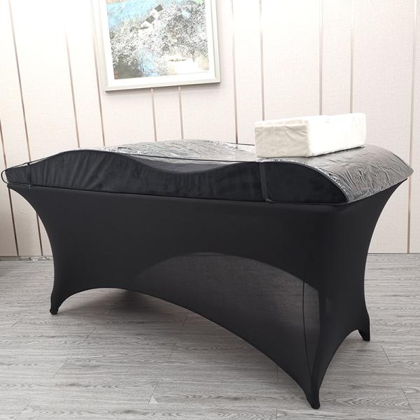 Suitable Waterproof Adjustable high quality PVC beauty salon mattress topper protector cover