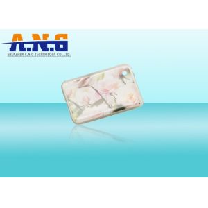 Durable RFID Crystal Epoxy Material Coated Jelly Tag For Management , reliable