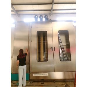 1600mm 1800mm Vertical Glass Washer With Combining Table Combining Fragments