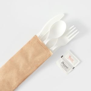 CPLA Biodegradable Cutlery Composable Airline Cutleries Disposable Biodegradable