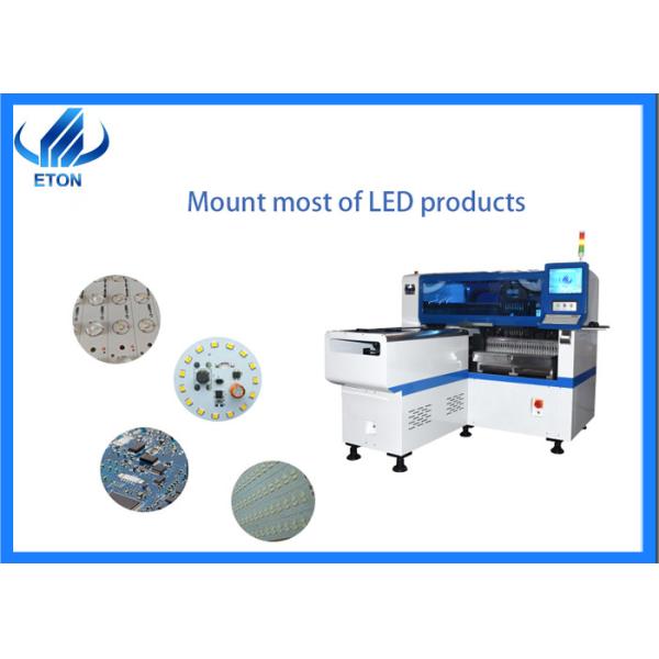 Multifunctional LED Light Bulb Making Machine 45K CPH 12Nozzles SMT Pick And