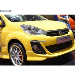 Daihatsu sirion car front fog lamp assembly LED lights DRL daylight