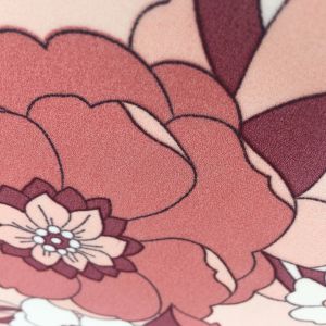 75D High Twist Yarn Polyester Crepe Chiffon with Print