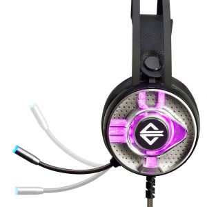 AJAZZ AX360 3.5mm Stereo Gaming Headset On Ear Headphones with Microphone Noise