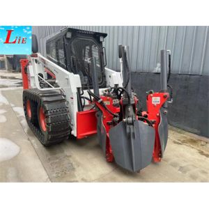 China Professional skid steer tree spade manufacturers in China skid steer forestry machine on sale