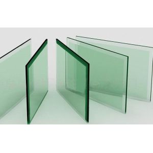 Energy Saving Pvb Interlayer Laminated Glass Architectural Door , Heat