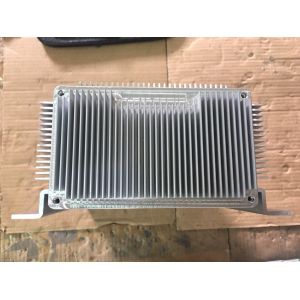 Cheap Aluminium Extrusion Power Box Heatsink Sandblast Anodized Outer Box for sale