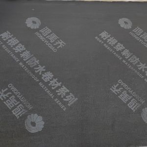 Cheap Flexible Copper Infused Modified Bitumen Waterproofing Membrane With Tire Base for sale