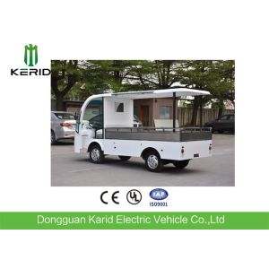 China 1000kg Payload Cargo Box 2 Seater Electric Utility Vehicle With DC Motor CE Approved on sale