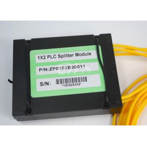 2*4 PLC Optical Fiber Splitter, With SC/APC Connector