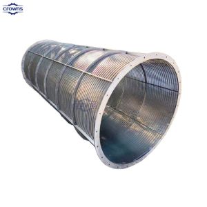 Stainless steel wire mesh filter tube/wedge wire screen wedge wire johnson