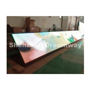 10 mm Pixel Pitch P10 Outdoor LED Signs With Front Service Synchronous Control