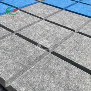 Multiscene Durable Acoustic Felt Wall , Lightweight Polyester Acoustic Panel