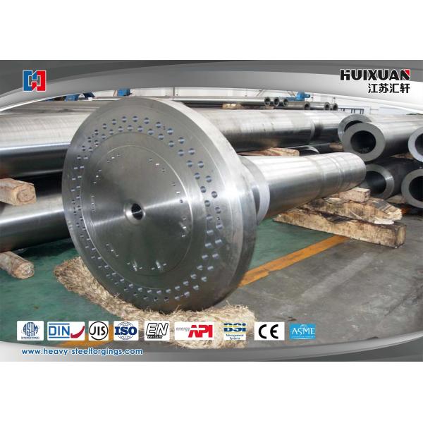 Quality 34CrNiMo6 / 18CrNiMo7-6 / 4140 Heavy Steel Forgings Wind Turbine Main Shaft wholesale