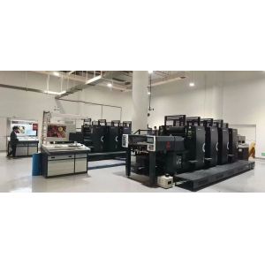 JY 41050 Folio Four Color High Production Book Packaging Printing Offset Printer