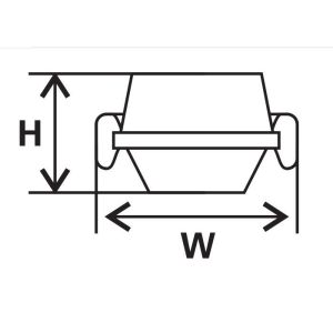 T8 36W LED Tri Proof Light , Dust Proof Led Lights With Electronic Ballast