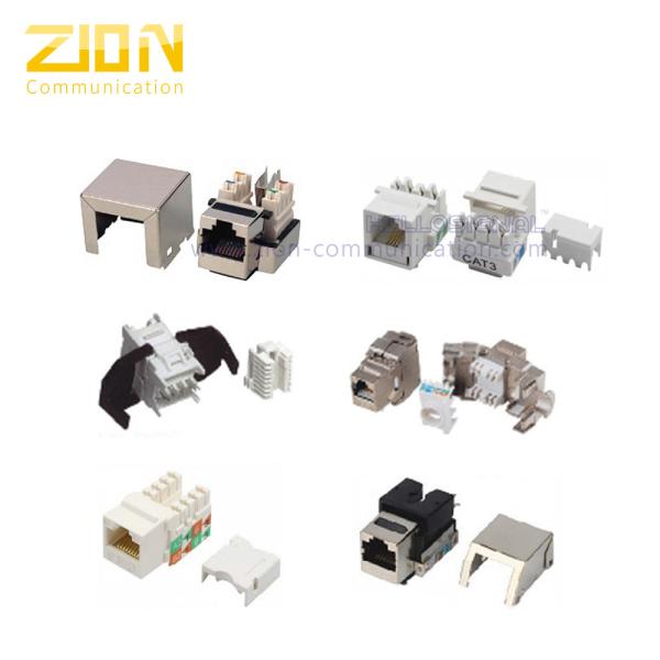 Structure Cabling Modules RJ45/11 Keystone Jacks , from China Manufacturer -