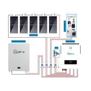 Home Energy Storage System Complete Off Grid Solar System 5000w 5kwh
