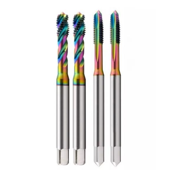 Quality Coating Machine Screw Thread Taps for Aluminum M13-m24 Hsse Spiral Fluted Tap wholesale