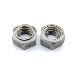 Steel Plain Hex Weld Nut DIN 929 Thread Hexagon Weld Nut M6 M8 M10 M12