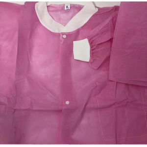 China Fluid Resistant Multi Ply SMS Disposable Visitor Coats for hospital on sale