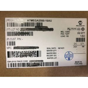 ATMEGA2560-16AU Atmega2560 MCU 8BIT 256KB FLASH 100TQFP