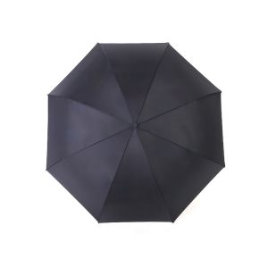 C Handle 190T Reverse Inverted Umbrella Double Layer Inside Out Windproof 49"