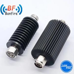 Grey 100W DC-3800MHz 3/6/10/15dB RF Fixed Attenuator with DIN-N/F Type