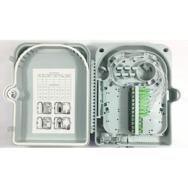 Quality Waterproof ABS PC FTTH 24 Port Fiber Optic Terminal wholesale