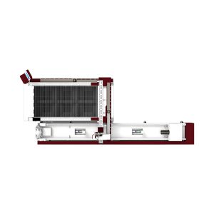 High Accuracy Integrated Steel Metal Fiber Laser Cutting Machine AI/BMP