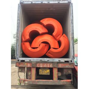 Cheap high quality ID560xL1500XOD1400 dredging floaters export to Bangaladesh for sale