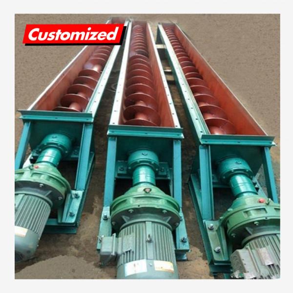 Custom Grain Seed Poultry Feed Powder Flour Transportation Equipment Auger