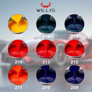 Willis Brand Customizable Color 2k Solid Paint With Acrylic Resin For High Gloss