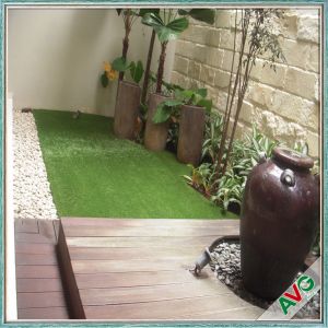 Grass Carpets V Shape Artificial Grass 45mm For Garden Landscape Grass