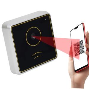 Cheap Ethernet Port 13.56mhz QR Code Reader Access Control IC Smart Card RFID Reader For Turnstile Or Elevator for sale