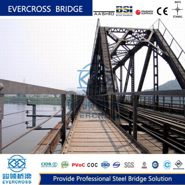 Quality Portable Steel Box Truss Bridge Composite Deck EN10113 S460N wholesale