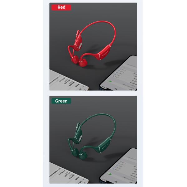 OEM Manufacturer Custom Mobile Handsfree Headband Headset Earphone Open Ear Bone Conduction Bluetooth Earphones Wireless