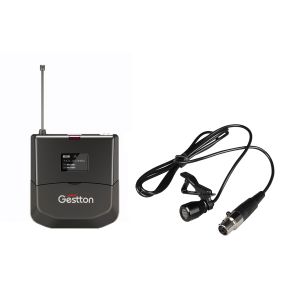 32 Preset Channels UHF Wireless Microphone Dual Lavalier Microphone System