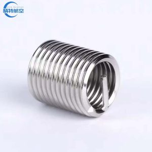 Nickel Plated Thread Reinforcement Screw Lock Thread Insert for Wood Non