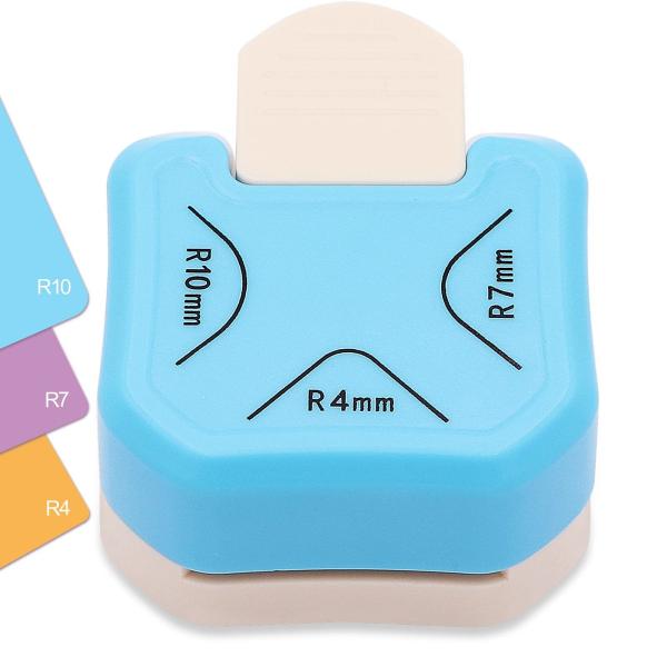 Quality PLC Corner Rounder Punch Hole Punch 3 in 1 4mm 7mm 10mm for Paper Craft DIY Projects Photo wholesale