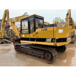 Semi Auto Used CAT Excavators E120B 312B 0.5M3