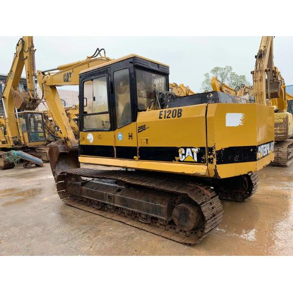Quality Semi Auto Used CAT Excavators E120B 312B 0.5M3 wholesale
