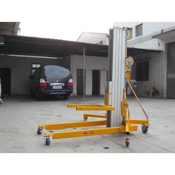 Vertical Aluminum Alloy Material Lifting Platform For Versatile Window Cleaning