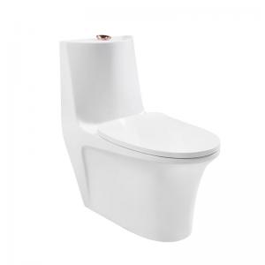 China 0.85GPF Elongated One Piece Toilets Seat Included Single Flush on sale