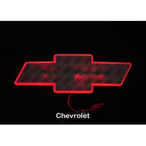 Cheap Red LED Car Rear Logo Light for Chevrolet  for sale
