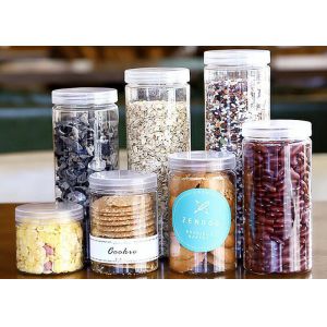 30ml 65mm Diameter Plastic Storage Jars With Lids